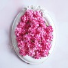 Fuchsia pink paper roses set - 50 pcs