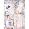 Mały bloczek papierów do scrapbookingu - Marianne Design - Mixed media Pastel