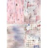 Pad of scrapbooking papers - Marianne Design - Mixed media Pastel