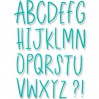 Wykrojnik do wycinania - Sizzix Thinlits 661040 - Delicate Letters