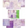 Zestaw papierów 15 x 15 cm - Meadow Impressions - ScrapAndMe