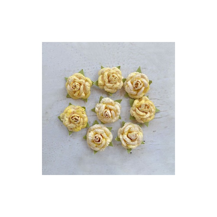 CR55684 - kwiatki papierowe - Angie Rose Lemon - Little Birdie