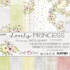 CC-ZPD-LPG-24A Set of papers 30 x 30 cm - Lovely Princess - Craft O clock