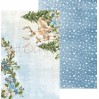 CC-ZPA4-CTS-27 Set of papers A4 20,3 x 30,5 cm - Carols in the snow- Craft O clock