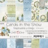 CC-ZPD-CTS-27 Set of papers 30 x 30 cm - Carols in the snow - Craft O clock