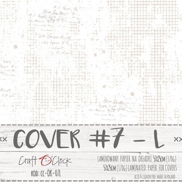 CC-OK-7L Laminated paper for album art M - Craft O Clock