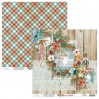 MT-HFC01 Papier scrapowy 30 x 30 cm - Home for Christmas - Mintay Papers