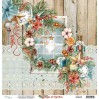 MT-HFC-01 Scrapbooking paper 30 x 30 cm - Home for Christmas- Mintay Papers