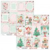 MT-SWE-07 Set of papers 30 x 30 cm - The Sweetest Christmas - Mintay papers