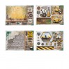 Industrial 3,0 - Scrapbooking Die cut block - A5 (14,8x21cm) - Studio Light - A5STANSBLOKIN21