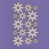 329 - tekturka Śnieżynki 05 - zestaw - Crafty Moly