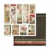 SBBL58 Zestaw papierów do tworzenia kartek i scrapbookingu - Stamperia - Oriental garden