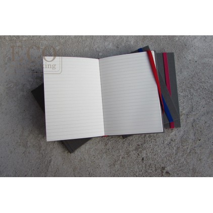 Notes w linię - szary 22,0 x 22,0 - Eco-scrapbooking