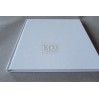 Księga gości - album 21,0 x 21,0 okładka biała okleina, białe kartki- Eco-scrapbooking
