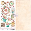 Scrapbooking paper 30x15cm - Spring Blossoms 09 - Altair Art Alt-SB-109