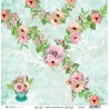 Scrapbooking paper 12x12" - Spring Blossoms 05 - Altair Art Alt-SB-105