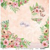 Scrapbooking paper 12x12" - Spring Blossoms 04 - Altair Art Alt-SB-104