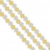 Decorative lace trim - white-vanilla - 1 meter
