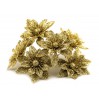 Brocade flowers gold dahlias