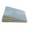 Album base square- textile blue - 20x20x7 cm - Fabrika Decoru