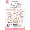 Paper die cutss - Say Yes - Fabrika Decoru - 65 pieces