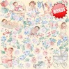 Set of scrapbooking papers - Fabrika Decoru 20 x 20cm - Shaby baby girl redesign FDSP-02076