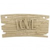 signboard with the word love - decoration base - factory decor fdpo-120
