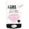 glitter paint - aladine izink diamond rose pastel - 80ml - pastel pink