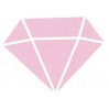 glitter paint - aladine izink diamond rose pastel - 80ml - pastel pink