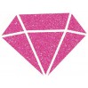 glitter paint - aladine izink diamond rose peche - 80ml - rose