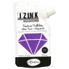 glitter paint - aladine izink diamond violet - 80ml - purple