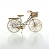 cardboard bicycle with basket 3D- Crafty Moly 1407