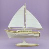 cardboard sailboat, yacht 3D- Crafty Moly 1407