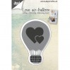 wykrojniki do papieru balon z sercami - Joy Crafts 6002/0665