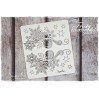 decors with snowflakes set 2 - laser cut, chipboard - snipart frosty moments