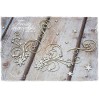 decors with snowflakes set 3 - laser cut, chipboard - snipart frosty moments