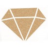 farba z brokatem - aladine izink diamond or pastel - 80ml - białe złoto