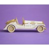 retro wedding car 3D laser cut, chipboard - Crafty Moly 1402