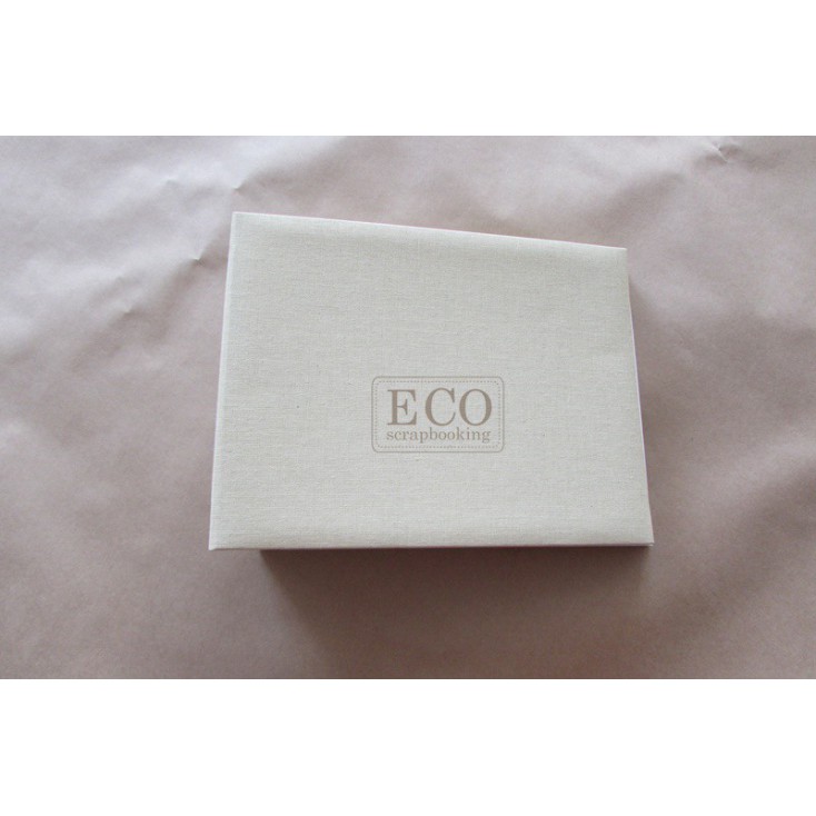 Album base Bazyl white cover 16 x 21 cm - Eco-scrapbooking