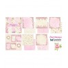 Pink Blossom, mały bloczek - Papiery do scrapbookingu 15x15cm - Zestaw - ScrapAndMe