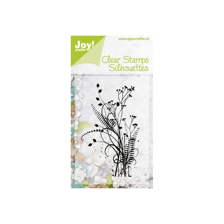 stempel silikonowy zioła,trawy 01 - Joy!Crafts 6410/0335