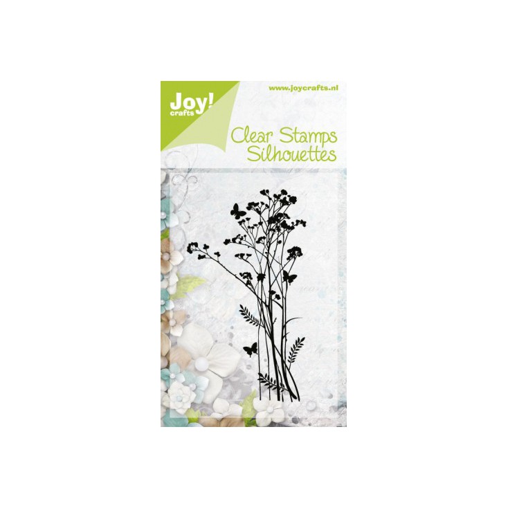 stempel silikonowy zioła,trawy 02 - Joy!Crafts 6410/0335