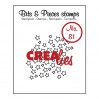 Clear stamp Crealies - Bits & Pieces no. 81 - Open stars