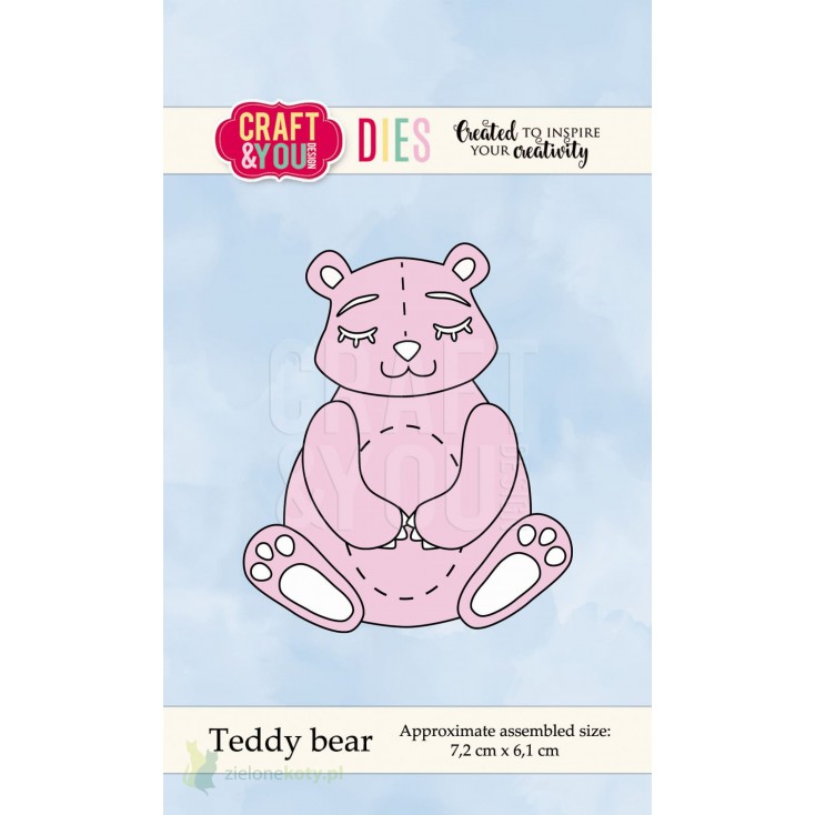 cutting die Taedy bear - Craft&you design CW047