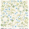 Celebrations Blue Flowers - Papier do scrapbookingu 30x30 cm - Kwiaty do wycinania - ScrapAndMe