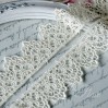 Guipure lace herats - widh 3,5 cm - white - 1 meter