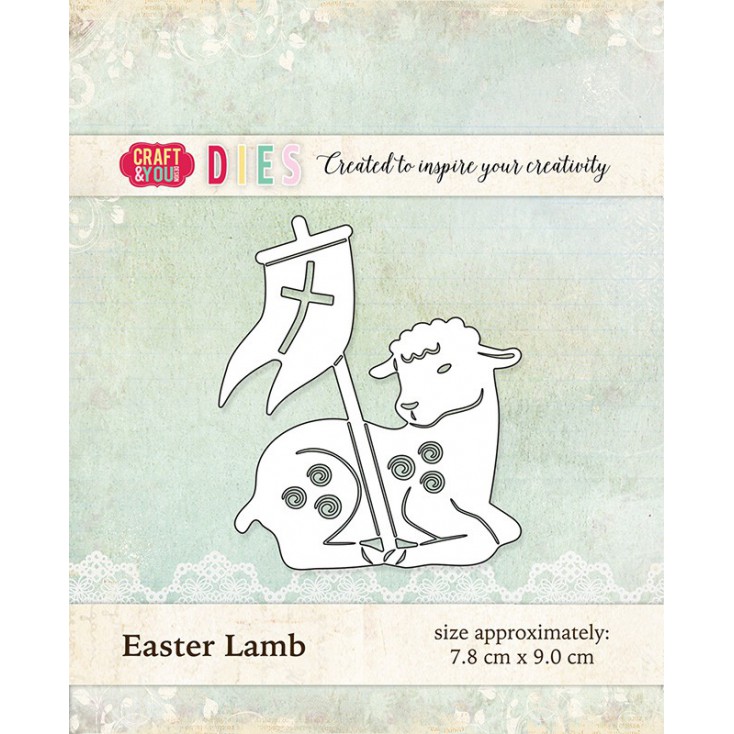 cutting die Ester lamb- Craft&you design CW017