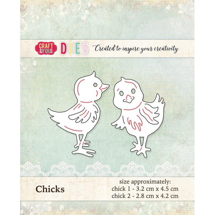 cutting die chicks - Craft&you design CW015