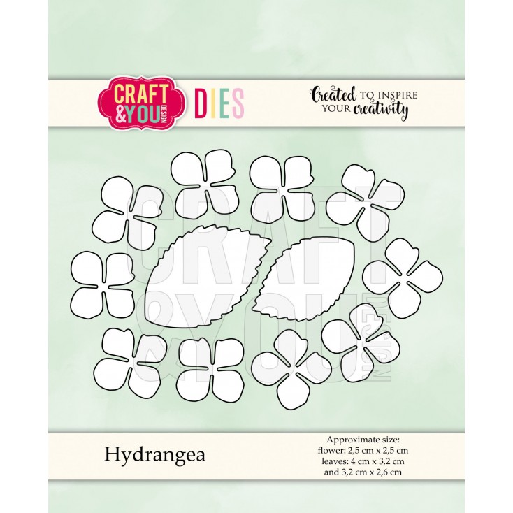 cutting die hydrangea - Craft&you design CW068