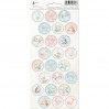 Scrapbooking sticker sheet - 10,5 x 23cm - Cute & Co. 03 - P13